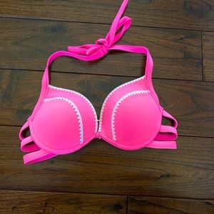 Hot Pink Bikini Top